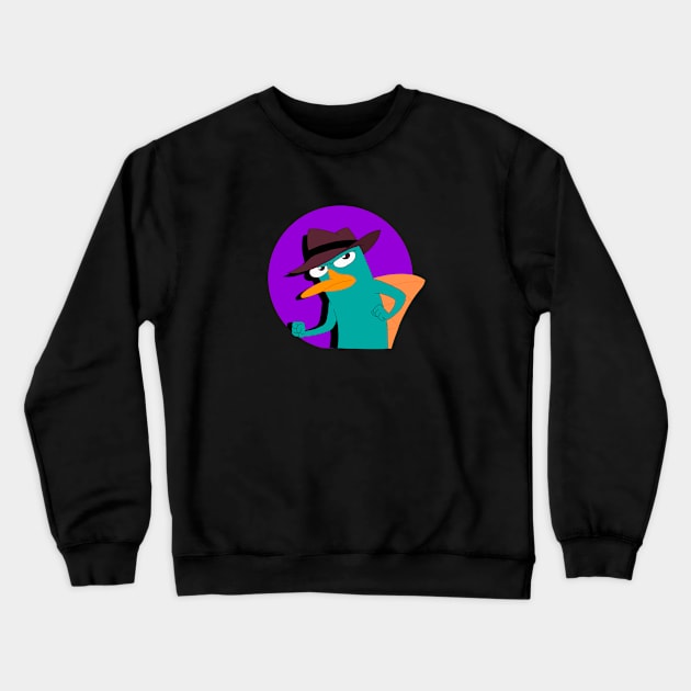 Agent P Crewneck Sweatshirt by supaMXMV